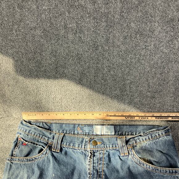 LAPCO FR Workwear Jeans Mens Size 40x32 Blue Straight NFPA 70E Flame Resistant - Picture 5 of 11